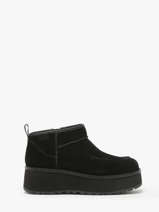 Boots Met Platformzool Cityfunc Ultra Uit Leder Ugg Zwart women 1158193