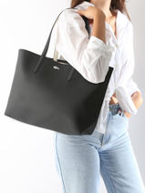 Omkeerbare Shoppingtas Anna Lacoste Zwart anna NF2142AA-vue-porte