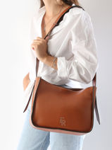Schoudertas M Foudre Leder Etrier Bruin foudre EFOD087M-vue-porte