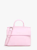 Cross Body Tas Calie Leder Nathan baume Roze nathan 19
