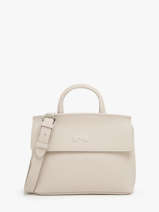 Cross Body Tas Calie Leder Nathan baume Beige nathan 19