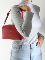 Cross Body Tas Must Gerecycleerd Polyester Calvin klein jeans Rood must K612280-vue-porte