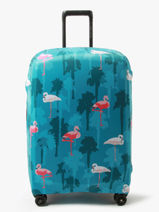 Kofferhoes Snowball Blauw accessoires L-vue-porte