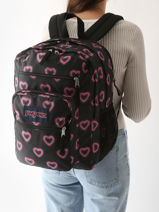 Rugzak 3 Compartimenten Met 15" Laptopvak Jansport Veelkleurig back to school EA5BAH-vue-porte