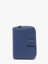 Portefeuille Leder Katana Blauw marina 753052