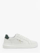 Sneakers Uit Leder Calvin klein jeans Wit men 6810YG