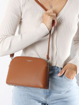 Cross Body Tas Grained Miniprix Bruin grained F8503-vue-porte