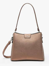 Cross Body Tas Grained Miniprix Bruin grained 20BE0901