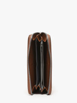 Portefeuille Classic Miniprix Bruin grained H1689-vue-porte
