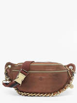 Heuptasje Mila louise Bruin vintage 23689X