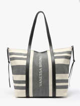 Handtas Cabas Katoen Vanessa bruno Zwart cabas 3V40374