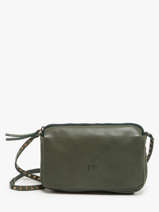 Cross Body Tas Leather Leder Biba Groen leather BET6L