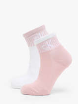 Sokken Calvin klein jeans Roze socks women 71230599