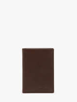 Kaarthouder Leder Le tanneur Bruin gary TRA3514
