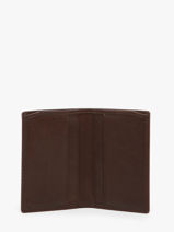 Kaarthouder Leder Le tanneur Bruin gary TRA3514-vue-porte