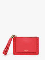 Kaarthouder Premier Flirt Leder Lancel Rood premier flirt A10925