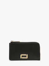 Kaarthouder Leder Lancel Zwart angele A13158