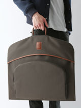 Longchamp Boxford Kledinghoes Groen-vue-porte