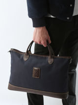 Longchamp Boxford Longchamp Blauw-vue-porte