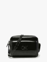 Cross Body Tas Re-lock Calvin klein jeans Zwart re-lock K612544