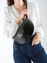 Heuptasje Othilia Leder Vanessa bruno Zwart othilia 31V40878-vue-porte