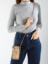 Cross Body Tas Vintage Leder Mila louise Veelkleurig vintage 3568X-vue-porte