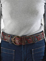 Riem Biba Bruin accessoires SUM1A-vue-porte
