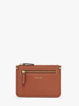 Portemonnee Leder Nat et nin Bruin vintage ELISE