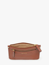 Portemonnee Leder Nat et nin Bruin vintage ELISE-vue-porte