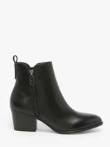 Enkellaarsjes Uit Leder Tamaris Zwart women 43