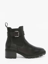 Enkellaarsjes Uit Leder Tamaris Zwart women 43