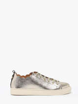 Sneakers Julie Uit Leder Maison toufet Goud women O22231AT