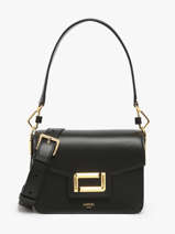 Cross Body Tas Angele Leder Lancel Zwart angele A13147