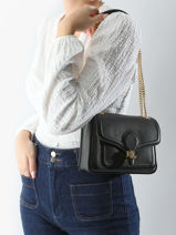 Cross Body Tas Bradley Leder Lauren ralph lauren Zwart bradley 31941807-vue-porte