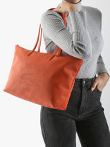 Handtas L.12.12 Concept Lacoste Oranje l.12.12 concept NF4747SJ-vue-porte