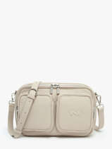 Cross Body Tas Racing Leder Nathan baume Beige n city 28