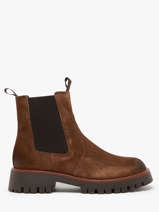Chelsea Boots Uit Leder We do Bruin women C99593DA