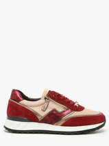 Sneakers Uit Leder Nathan baume Rood women 242S0103