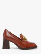 Mocassins Uit Leder Tamaris Bruin women 43