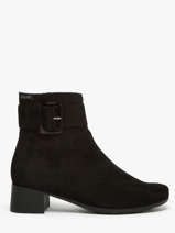 Enkellaarsjes Gianina Uit Leder Mephisto Zwart women P5143176