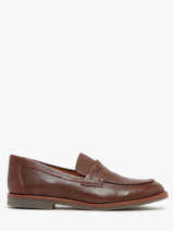 Mocassins Pariz Uit Leder Aliwell Bruin women PARIZ