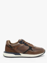 Sneakers Paillon Uit Leder Redskins Bruin men PAILLON