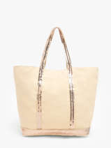 Handtas L Le Cabas Pailletten Vanessa bruno Beige cabas 1V40315