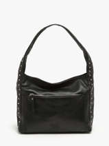 Schoudertas Glam Leder Basilic pepper Zwart glam BGLA70
