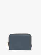 Portemonnee Met Kaarthouder Miniprix Blauw grained 78SM2631