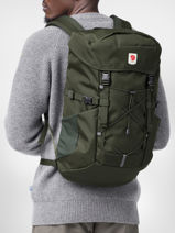 Rugzak 1 Compartiment Met 15" Laptopvak Fjallraven Groen skule 23350-vue-porte