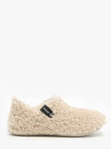 Pantoffels Yoi Curly Verbenas Beige women 86124660
