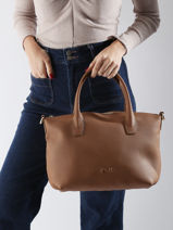 Handtas Tina Leder Nathan baume Bruin victoria 87-vue-porte