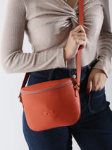 Cross Body Tas Camden Bis Leder Nathan baume Oranje n city 1026-vue-porte
