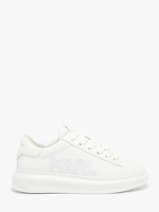 Sneakers Kapri Deco Line Uit Leder Karl lagerfeld Wit men KL52561